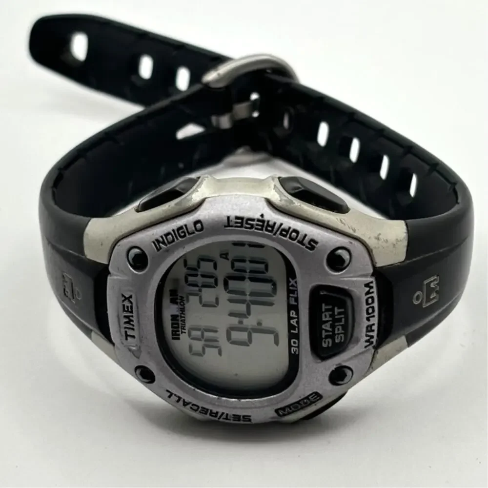 Black & Gray Timex Watch